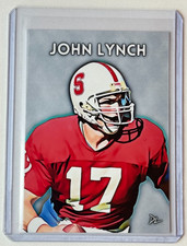 John Lynch Limited Edition Artist Signed "Stanford Cardinal" Trading Card 1/10