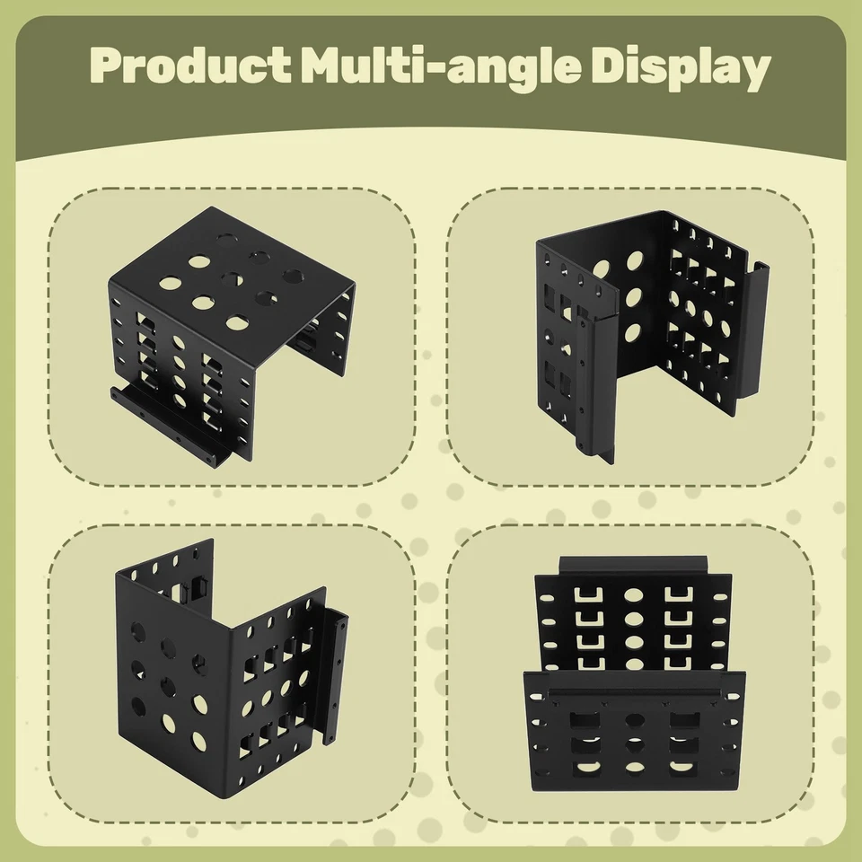 4-Bay 2.5 Inch Hard Drive Internal Mounting Adapter Bracket Aluminum Alloy6109 - Image 3 of 4