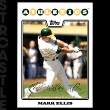 Mark Ellis 2008 Topps #394 Oakland Athletics ⚾ Baseball Card