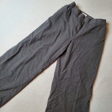 Aritzia Wilfred Women's Size S Brushed Wool Crop Pants Wide Leg Gray