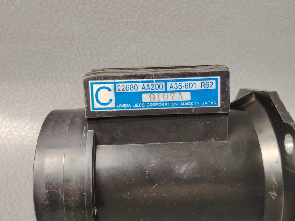 SUBARU SVX 3.3 H6 1992 1997 MAF AFM MASS AIR FLOW SENSOR ASSEMBLY OEM 22680AA200 - Image 2 of 4
