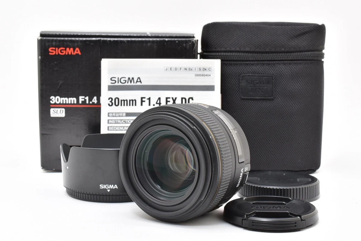 Sigma EX 30mm f/1.4 Camera Lenses for sale | eBay