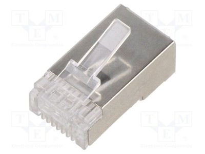 Złącze: RJ45 wtyk PIN: 8 Kat: 6 ekranowane 8p8c na przewód IDC Z1C2