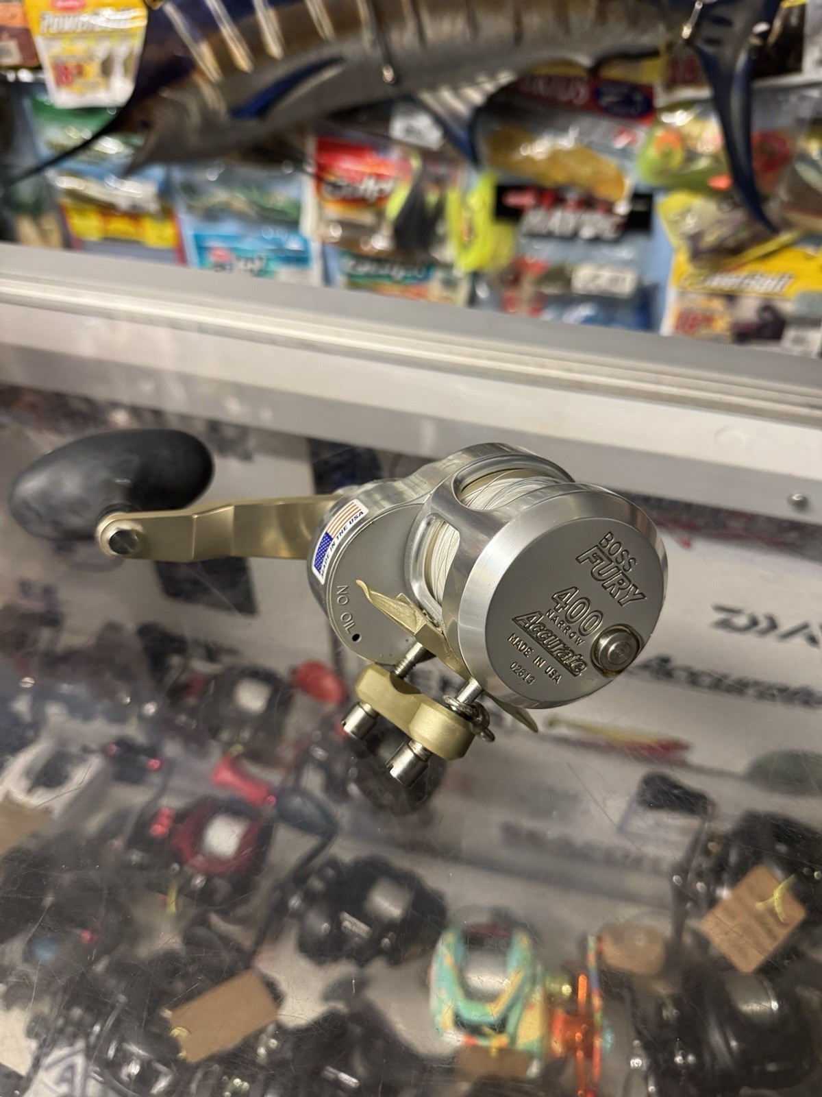 Accurate Boss Fury 400 2 Speed Salt Water Fishing Reel. 10/10  Ready 2 fish  