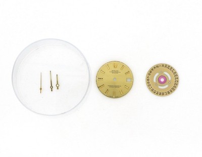 Rolex Datejust Zifferblatt 36mm Gold Champagner ORIGINAL + Zeiger + Datumsscheibe