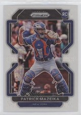 2022 Panini Prizm White Wave Prizm Patrick Mazeika #91 0bt4