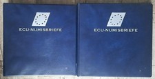 ECU Numisbriefe ~ 23 Stück ~ in 2 Alben