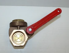 ⭐NEW⭐GIACOMINI 1-1/2" Brass/Bronze Lever Gate Valve  LGV-150-BR