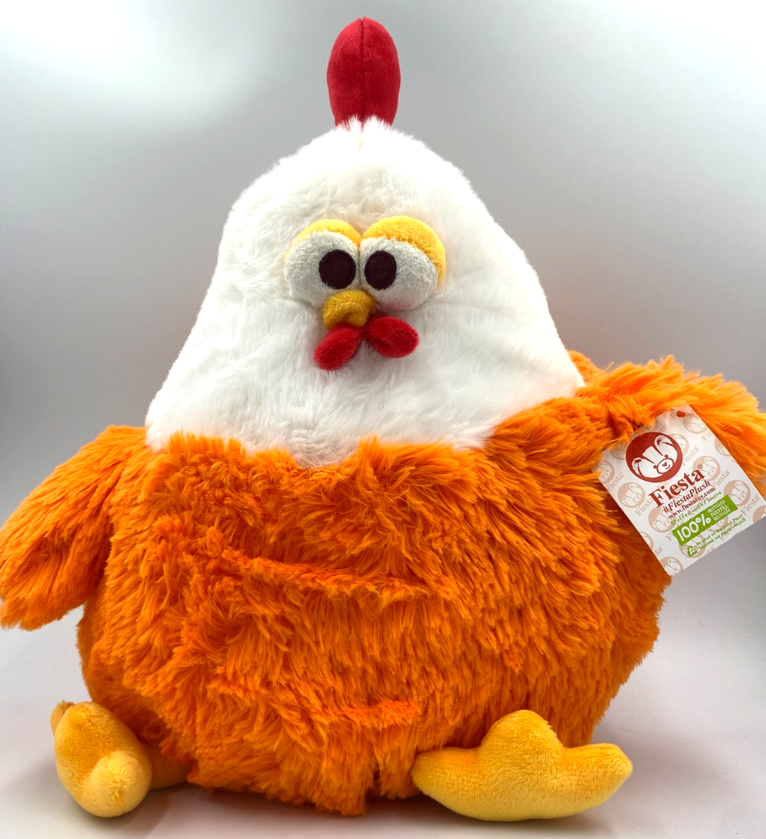 Xlarge Fat Rooster 15 inch tall Super Soft by Fiesta New with tag
