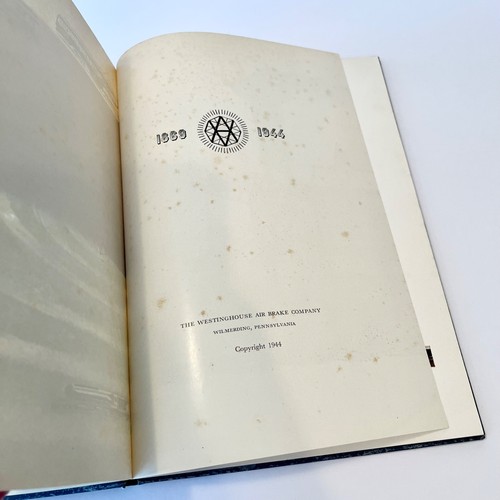 1944 Westinghouse Air Brake Company 75th Anniversary Hardcover Book - Picture 8 of 10