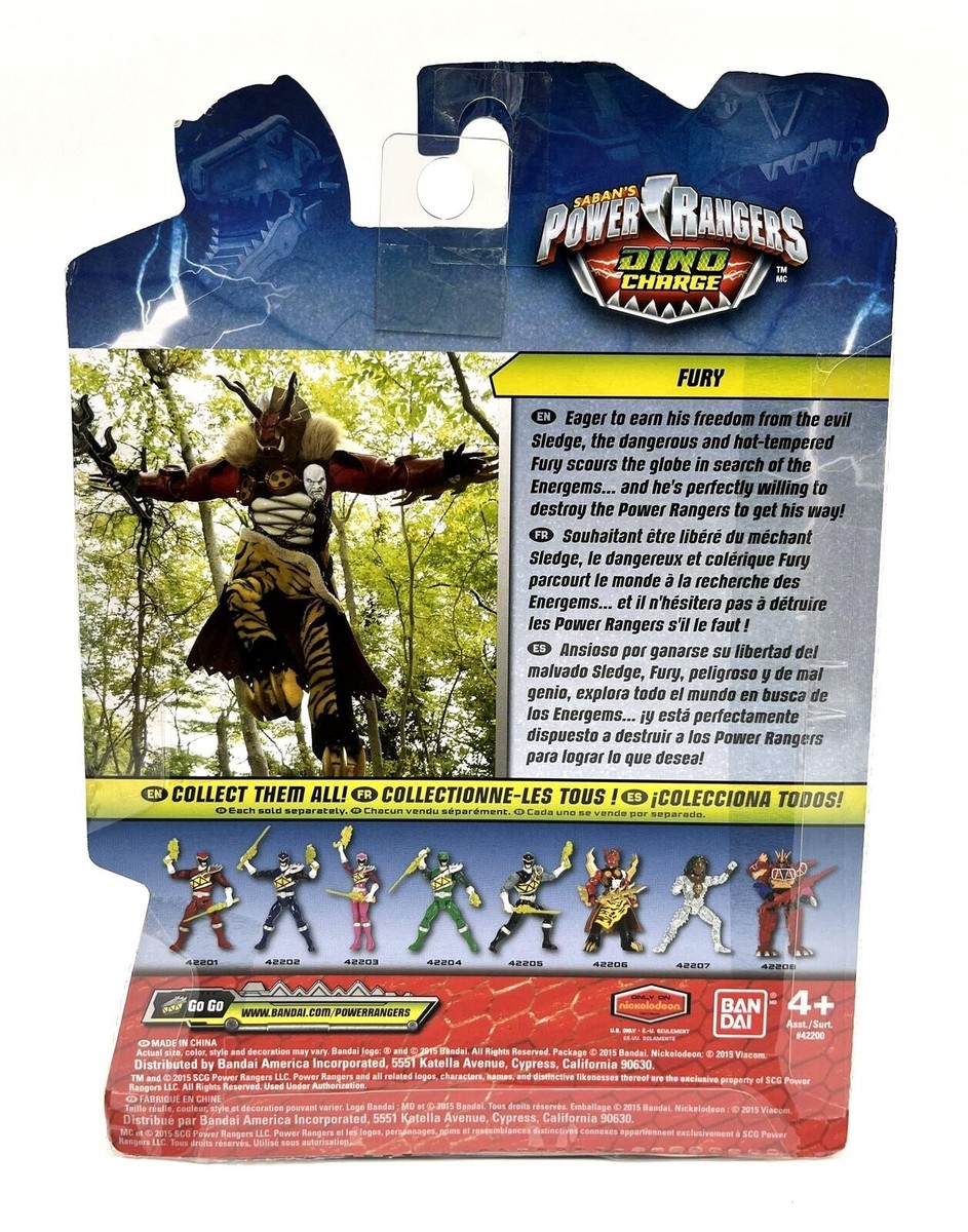Power Rangers Dino Charge Villain Fury Figure 42206 Dmg Pkg | eBay