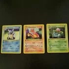 Pokemon 1999 Base Set 1st edition Shadowless Bundle Cards NM-LP Condition