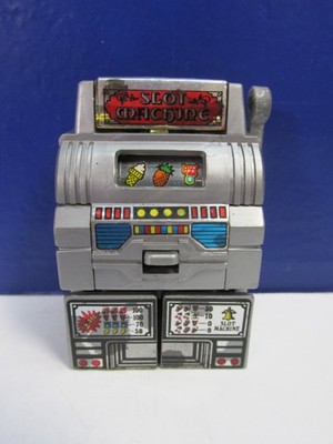 Vintage GAMEBOT JACKPOT SPIELAUTOMAT ROBOT TRANSFORMER ACTIONFIGUR 1984 Auswählen