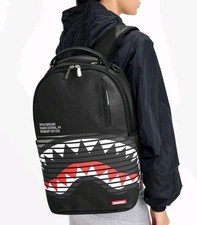 Sprayground Central Wave Backpack New Black B...