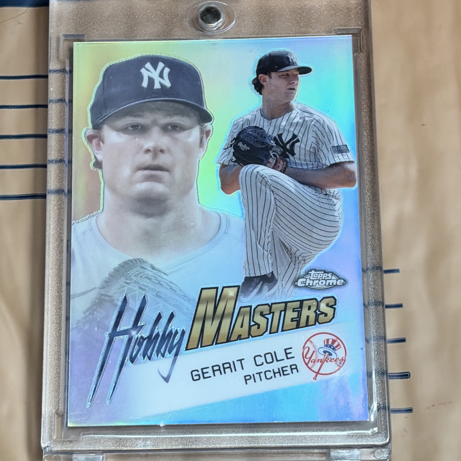 2025 Topps Chrome - Hobby Masters Gerrit Cole #HM-10