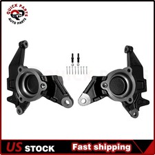 Pair 2 Drop Spindle For 1998 1999 - 2005 Chevrolet Blazer Gmc Jimmy 2wd