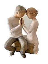 NEW Willow Tree Around You Hand Painted 6.5" Tall Cake Topper or TableTop Figure
