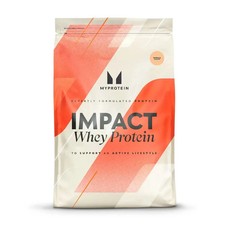 MYProtein Impact Whey Protein 2.5kg vanilla flavour 19.69 per kilo