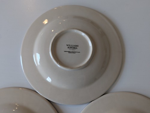 Juego de 5 Platos de Ensalada Williams Sonoma Sicilia Limón Hecho en Italia - Imagen 13 de 14