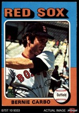 1975 Topps #379 Bernie Carbo Red Sox 4 - VG/EX