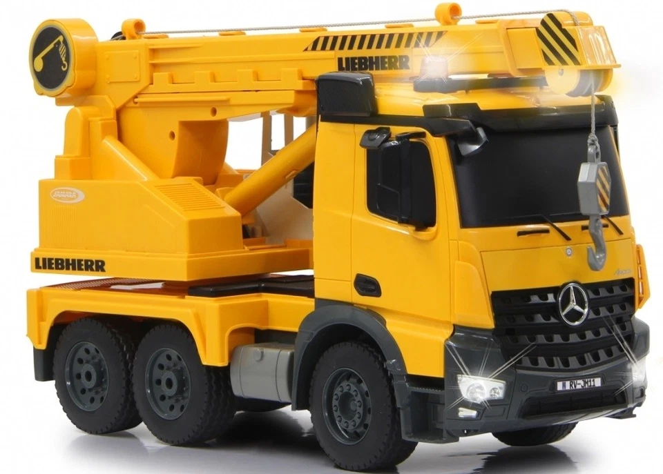 JAMARA, MERCEDES Arocs con gru RC LIEBHERR, 1/20, JAM405034 - Immagine 2 di 4