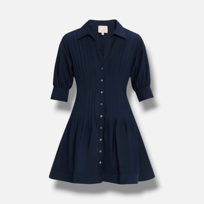 Cinq à Sept Women's Blue Mini Monty Dress Size 6