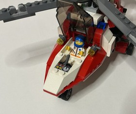 Lego City Rescue Helicopter Set 7903 Complete w/ Instructions, Vintage & Retired