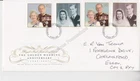 GB ROYAL MAIL FDC FIRST DAY COVER 1997 GOLDEN WEDDING STAMP SET HANDWRITTEN