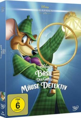 Basil - Der große Mäusedetektiv - Disney Classics - DVD - NEU/OVP - im Schuber