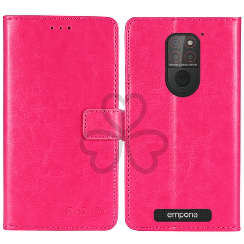 Leder Handy Tasche Wallet SchutzHülle Für Emporia Cover TPU Silikon Case - Bild 2 von 42