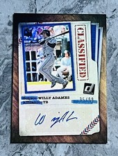 2020 Panini Donruss Classified Signatures Willy Adames #CLS-WA Auto SP To 99!