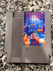 Videojuego Puzzle TETRIS Nintendo NES, Con Caja, Espuma de Poliestireno y Estuche