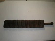 Antique Vintage Hungarian Washing Bat European Wood Washboard Primitive Wash