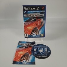 Need For Speed Underground Playstation PS2 Racing Video Game Manual PAL