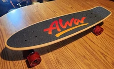 Dogtown Tony Alva Signed 70's Reissue Skateboard w/Alva Skates 60mm 83a Reds,New