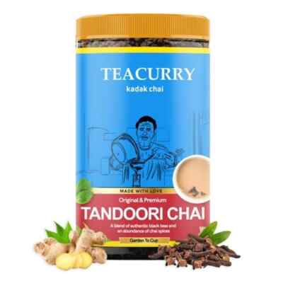 TEACURRY Tandoori Chai 100 Gramm Kostenloser Versand Weltweit