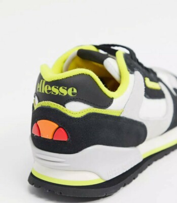 Ellesse Shoes 147 Suede AMColor black/white/Light-greenSize  display picture 3