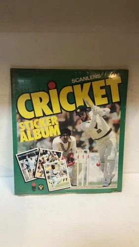 Scanlens Cricket Sticker Album - Sealed/Complete - G7