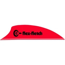 Flex Fletch Silent Knight 2" Flex2 Vanes 39 Pack - Blaze Orange