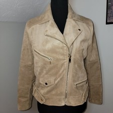 Divided By H&m Faux Leather Moto Jacket - Size 12