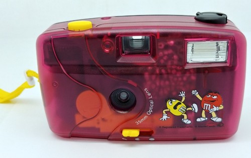 Vintage M&M'S 35mm translucent FILM CAMERA "AS NEW" - Picture 5 of 9