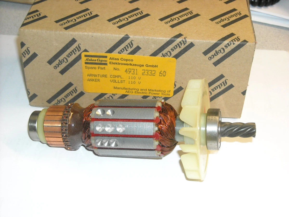 4931-2332-60, Atlas Copco Armature Complete 110V, 1pc, New Old Stock