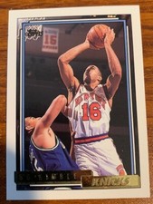 1992-93 Topps Gold #310 Bo Kimble New York Knicks