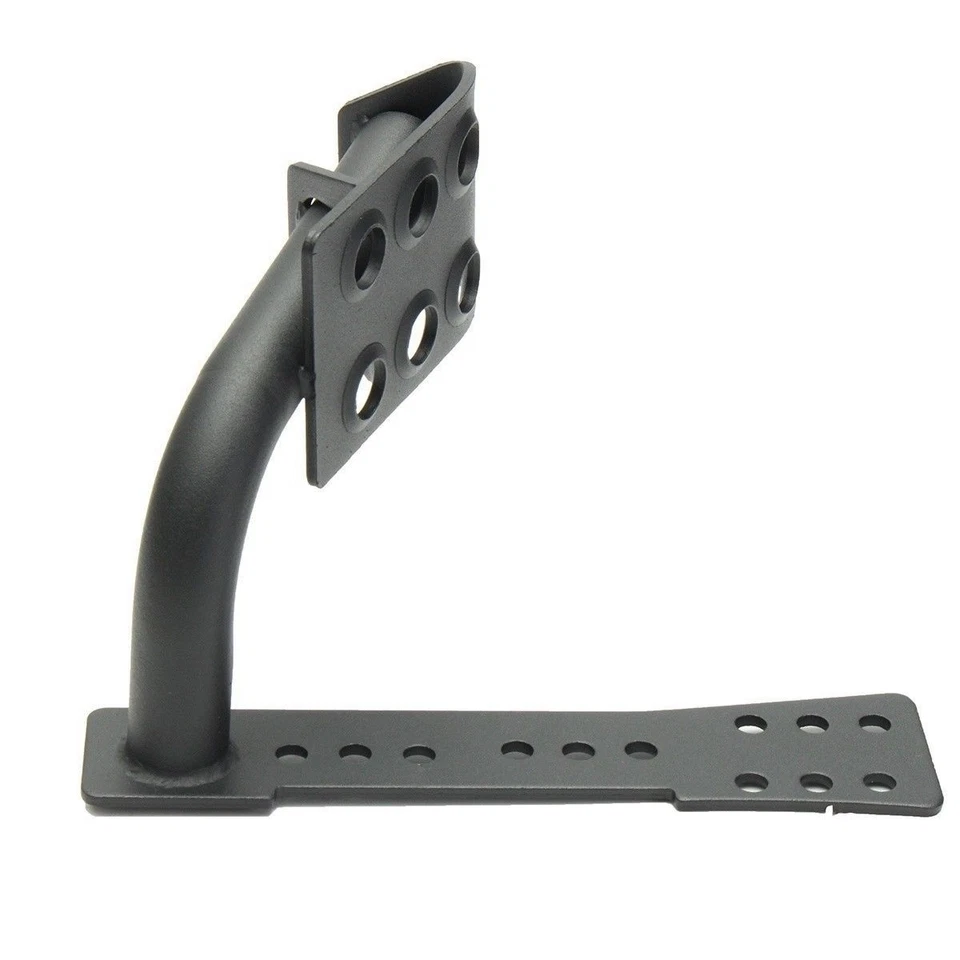 Black Metal Dead Pedal Left Side Foot Rest Kick Panel for 2007-18 Jeep Wrangler Foto 4 de 4