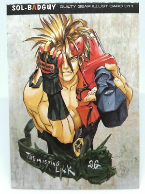 042 Sol Badguy Guilty Gear CARD ARC SYSTEM WORKS Arcade GAME SAMMY Japan TCG