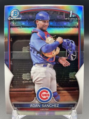 ADAN SANCHEZ - 2023 Bowman Chrome 1st Bowman Refractor #BCP-219 Cubs /499