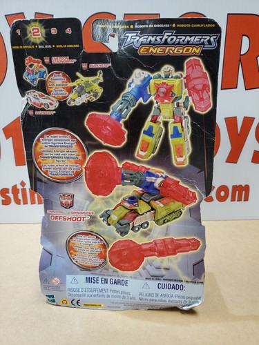 Transformers Energon OFFSHOOT- Omnicon Omnimodus Powerlinx 2004 DAMAGED PACKAGE - Picture 7 of 12