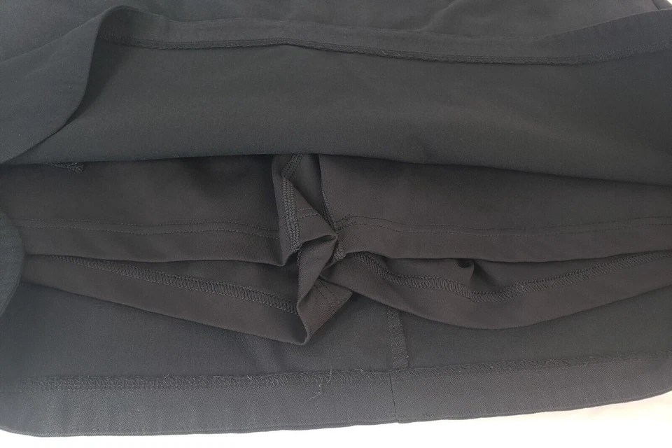 LADY HAGEN Women Skort SIZE XL Black Golf Tennis Skirt Shorts Rayon Nylon - Image 3 of 4