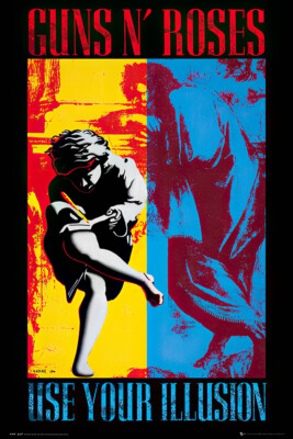 Guns N Roses - Music Poster / Print (Use Your Illusion I & II) | eBay