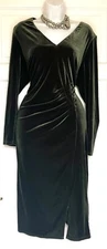 MONSOON RICH VELVET EVENING OCCASION PARTY DRESS SIZE 18